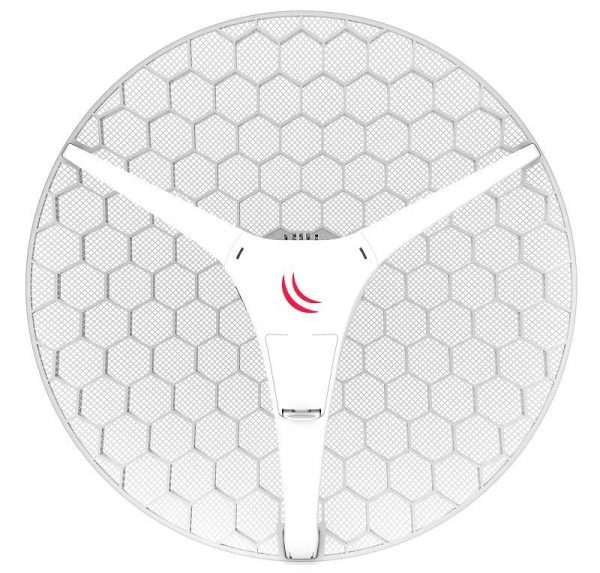 MikroTik LHG XL HP5 4-pack, 27dBi 5GHz Antenna, Dual Chain, PoE, RouterOS L3