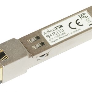 Mikrotik S+RJ10 network transceiver module 10000 Mbit/s SFP+ (S+RJ10)