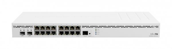 Mikrotik Cloud Core Router CCR2004-16G-2S+ 16Gbit LAN 2x SFP+ Dual PSU Rack - Router - Rack module (CCR2004-16G-2S+)