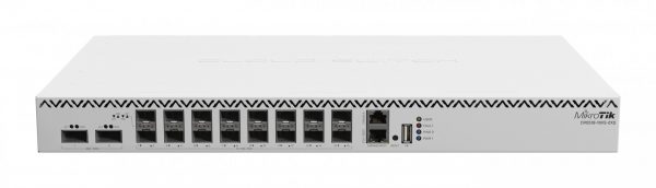 MikroTik Cloud Router Switch 518-16XS-2XQ-RM, 16x 25G SFP, 2x 100G QSFP, RouterOS L5