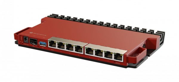 Mikrotik L009UiGS-RM wired router 2.5 Gigabit Ethernet, Gigabit Ethernet Red - Image 3