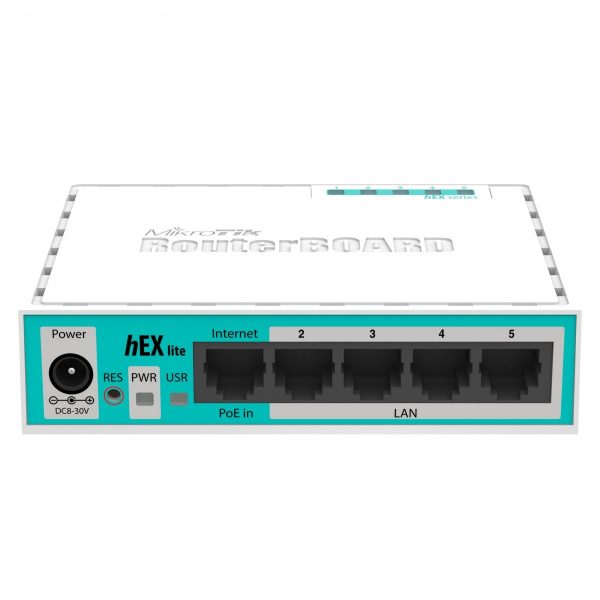 Mikrotik hEX lite wired router White (RB750R2) - Image 2