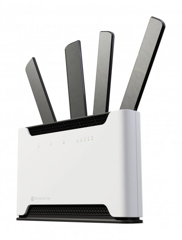 Mikrotik Chateau 5G ax wireless router Gigabit Ethernet Dual-band (2.4 GHz / 5 GHz) 4G White