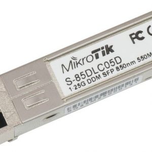 Mikrotik S-85DLC05D Network Transceiver Module 1250 Mbit/s SFP 850 nm (S-85DLC05D)