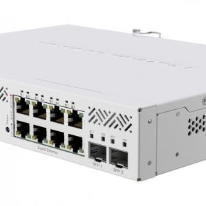 Mikrotik CSS610-8P-2S+IN network switch Managed Gigabit Ethernet (10/100/1000) Power over Ethernet (PoE) White