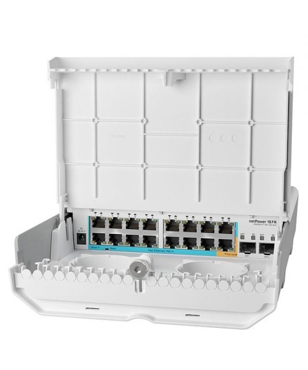 Mikrotik netPower 15FR Fast Ethernet (10/100) Power over Ethernet (PoE) White - Image 2