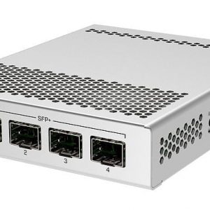 MikroTik CRS305-1G-4S+IN Managed Network Switch, 1x Gigabit Ethernet, 4x SFP+, PoE