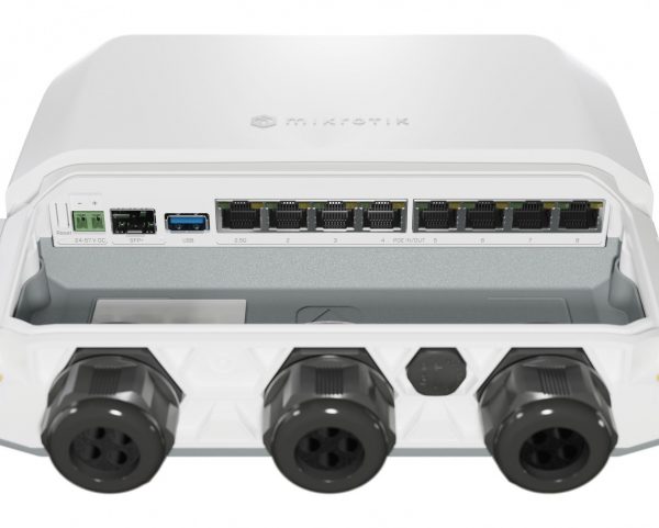 Mikrotik RB5009UPr+S+OUT wired router 2.5 Gigabit Ethernet, Gigabit Ethernet White - Image 4