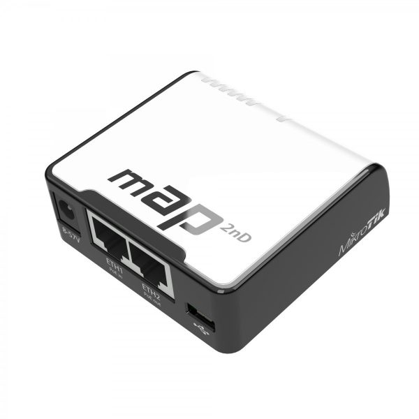 Mikrotik mAP Black, White Power over Ethernet (PoE) (RBMAP2ND) - Image 2