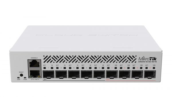 Mikrotik Cloud Router Switch CRS310-1G-5S-4S+IN with 800 (CRS310-1G-5S-4S+IN)
