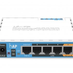 Mikrotik hAP White Power over Ethernet (PoE)