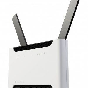 Mikrotik Chateau LTE18 ax wireless router Gigabit Ethernet Dual-band (2.4 GHz / 5 GHz) 4G White