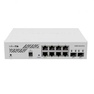 Mikrotik CSS610-8G-2S+IN network switch Gigabit Ethernet (10/100/1000) Power over Ethernet (PoE) White
