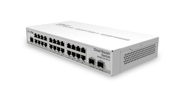 MikroTik CRS326-24G-2S+IN Managed Network Switch, 24x Gigabit Ethernet, 2x SFP+, PoE - Image 2