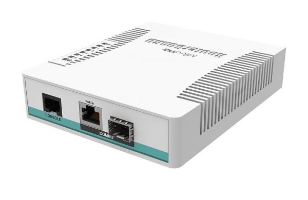 Mikrotik CRS106-1C-5S network switch Gigabit Ethernet (10/100/1000) Power over Ethernet (PoE) White (CRS106-1C-5S) - Image 2