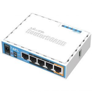 Mikrotik HAP ac lite 500 Mbit/s White Power over Ethernet (PoE) (RB952UI-5AC2ND)